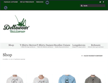 Tablet Screenshot of dellawear.com